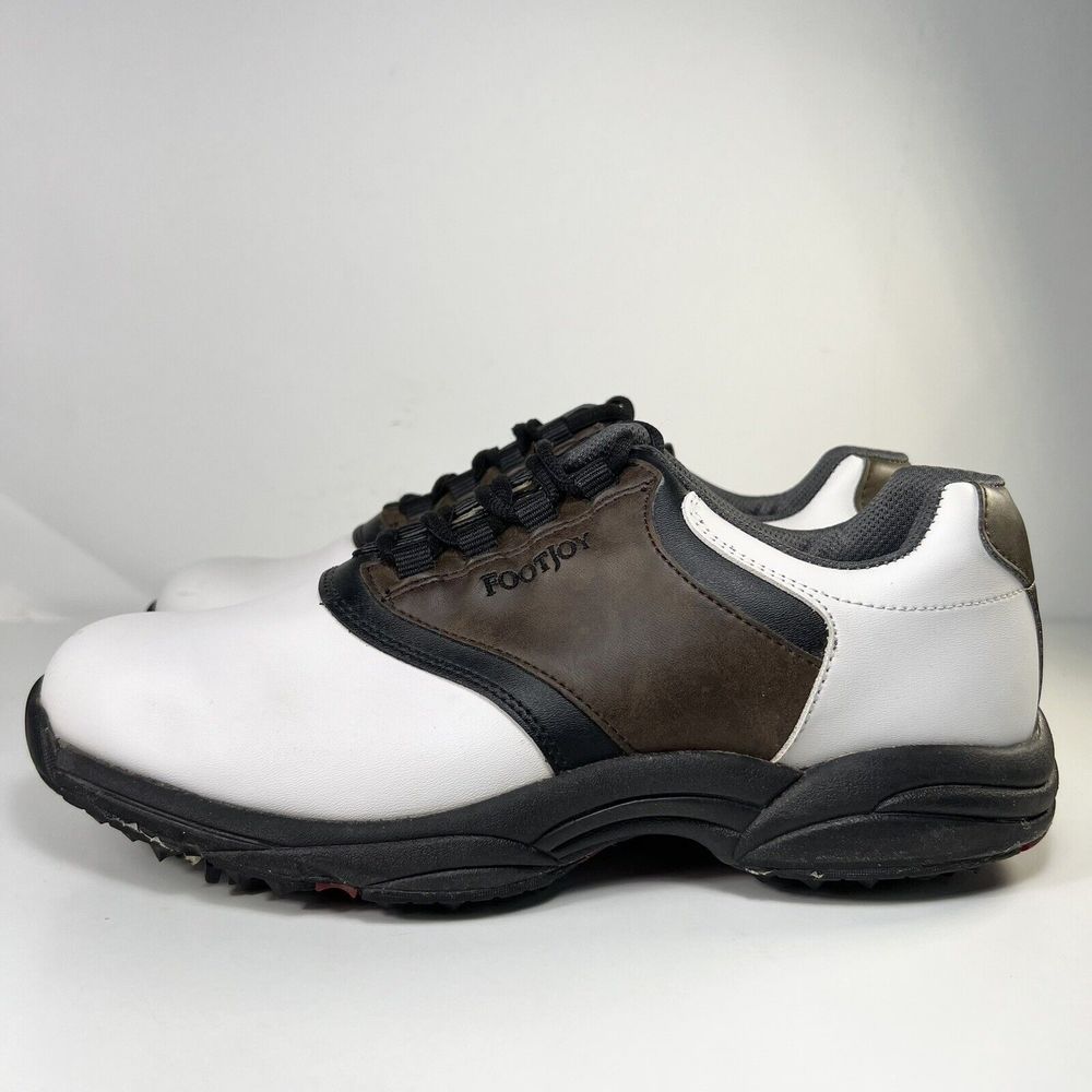 Footjoy 45516 Golf Shoes Men’s Size 10M Brown/White
